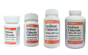 Sodium Chloride Tablets Salt tablets Electrolyte pills Salt pills