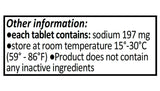 Sodium Chloride Tablets 500 mg (0.5 Gram), USP Normal Salt Tablets - 200 Tablets
