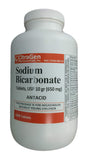 Sodium Bicarbonate Tablets USP 650 mg (10 Grains) - 1000 tablets
