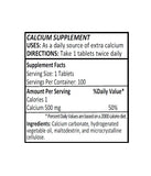 Calcium Carbonate Tablets USP 1250 mg - 100 Tablets